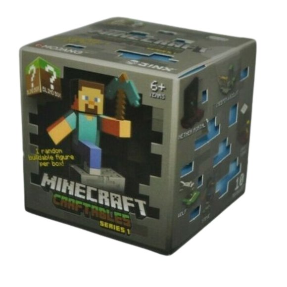 MINECRAFT Craftables Series 1 Mystery Box Mojang - Picture 1 of 2